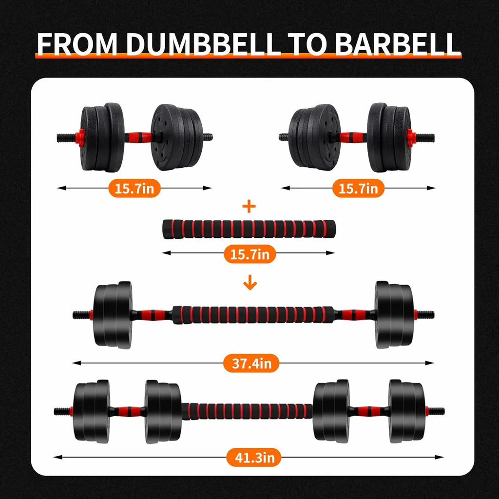 Ultimate Home Gym Adjustable Weight Set 5-44lbs