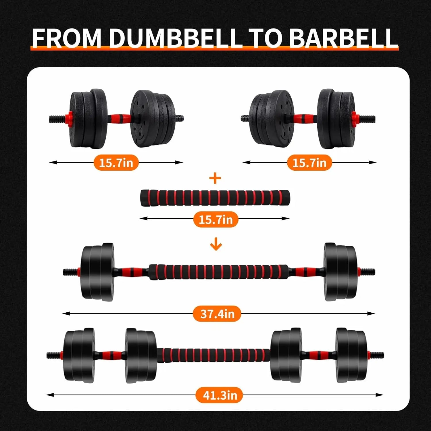 Ultimate Home Gym Adjustable Weight Set 5-44lbs