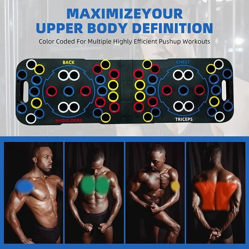 Multi-Muscle Push Up Support Board, Multifunctional Exercise Chest and Abdominal Muscles