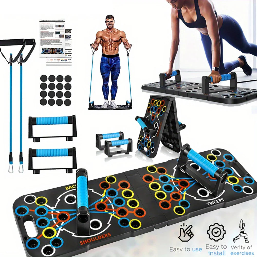 Multi-Muscle Push Up Support Board, Multifunctional Exercise Chest and Abdominal Muscles